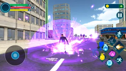Amazing Flying Rope Hero 3D سکرین شاٹس