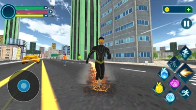 Amazing Flying Rope Hero 3D سکرین شاٹس