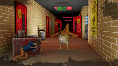Tangkapan layar Scary Chicken Escape Game