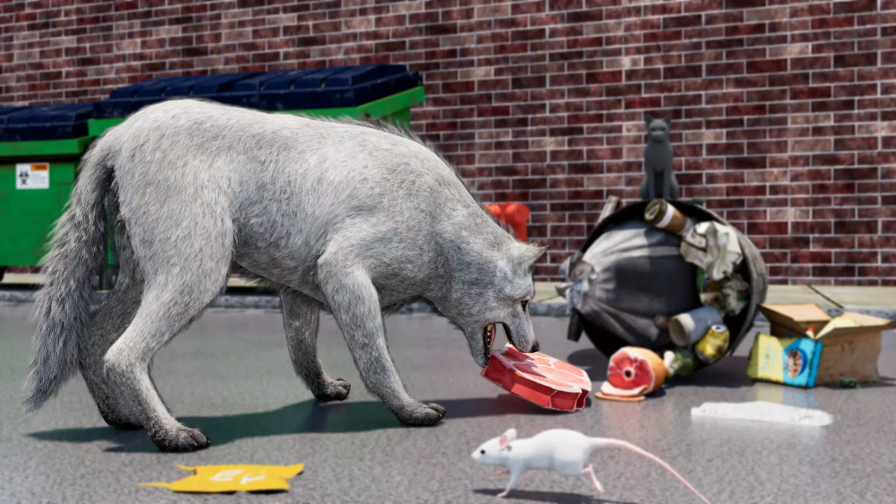 Wild Wolf Simulator Life Game Screenshots