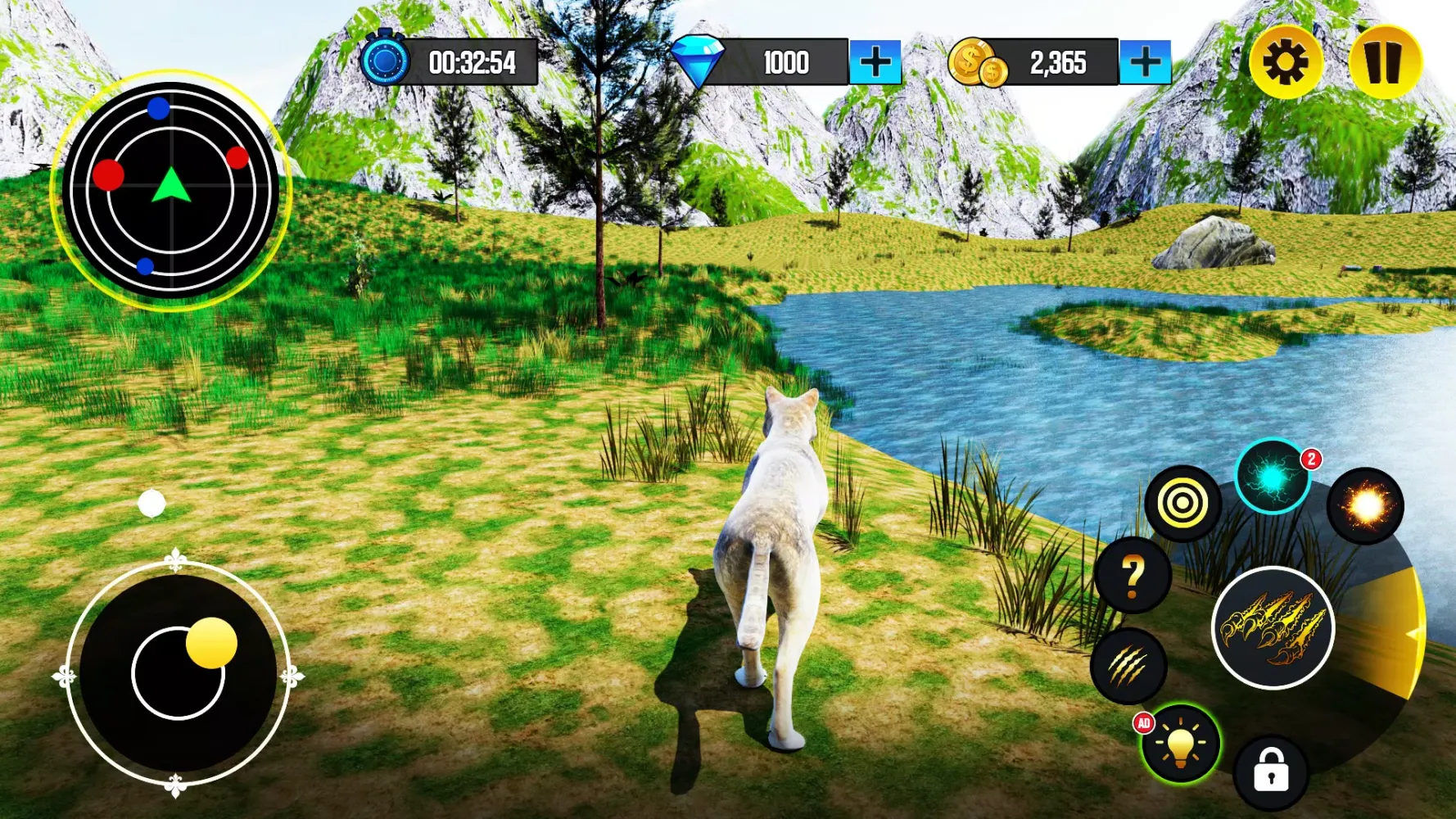 Wild Wolf Simulator Life Game Screenshots