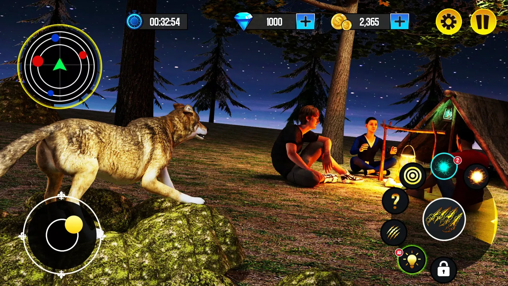 Wild Wolf Simulator Life Game Screenshots