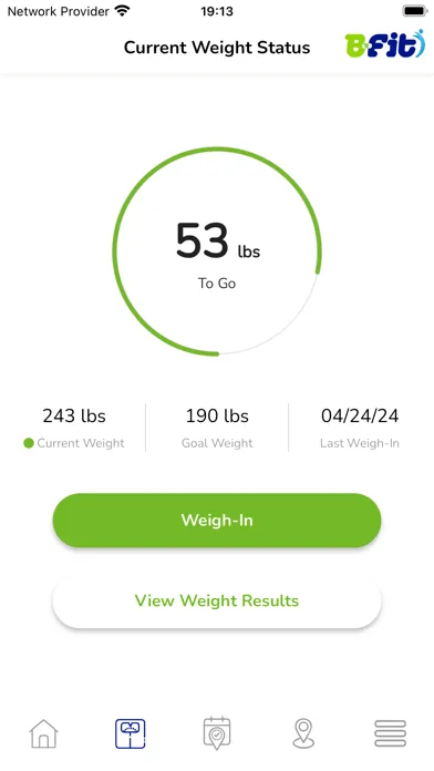 Tangkapan layar BFit Mobile: Your Benefits App