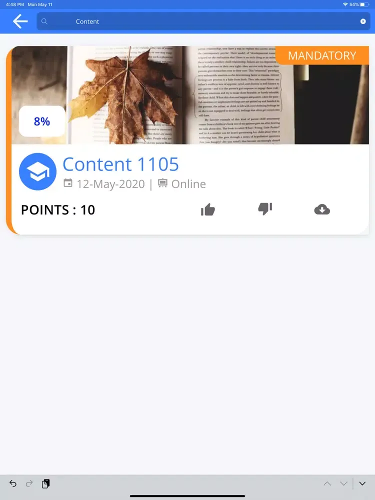 Illume: Learning on-the-go iPad  Screenshots