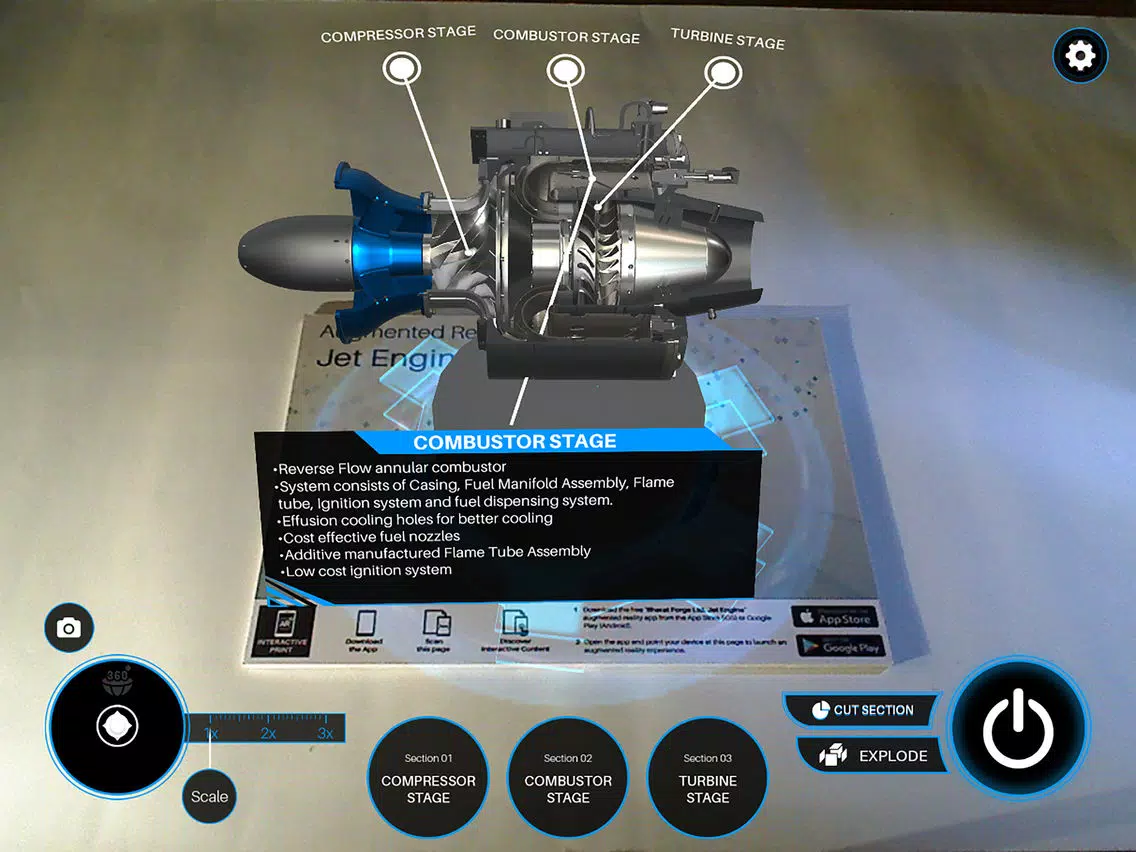 Bharat Forge Ltd. Jet Engine iPad 應用截圖