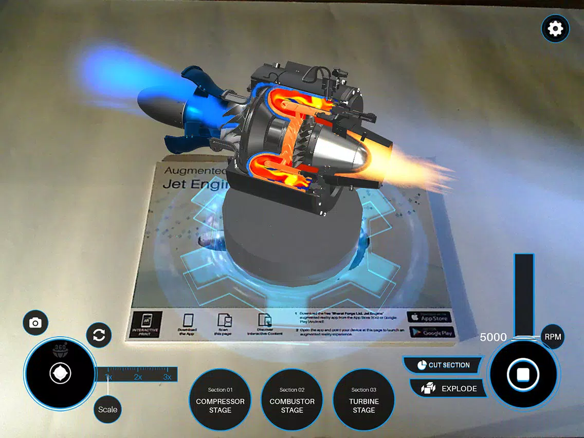 Bharat Forge Ltd. Jet Engine iPad 應用截圖