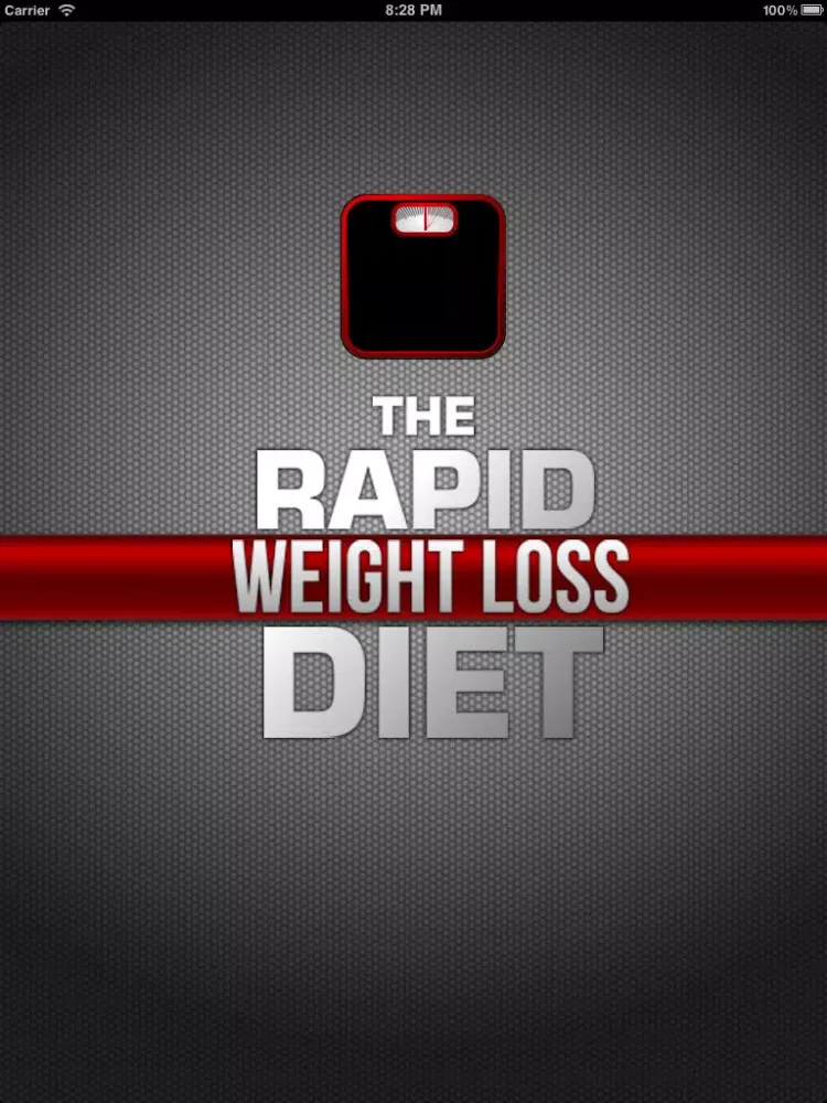 Rapid Weight Loss Diet App iPad  Screenshots