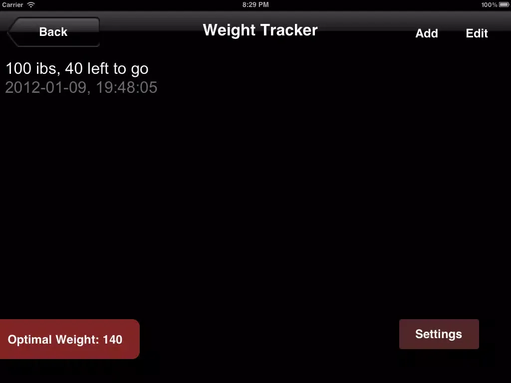 Rapid Weight Loss Diet App iPad  Screenshots