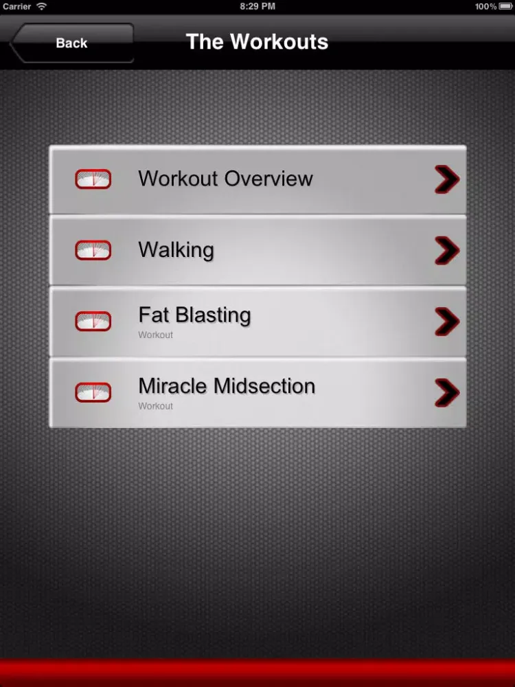 Rapid Weight Loss Diet App iPad  Screenshots