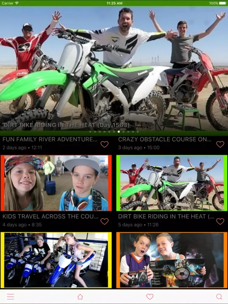 Capturas de tela do ClintusTV iPad 