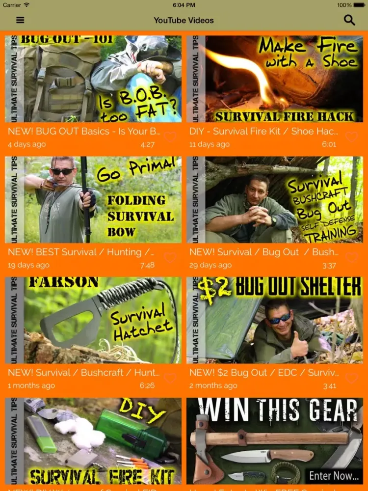Ultimate Survival Tips iPad  سکرین شاٹس
