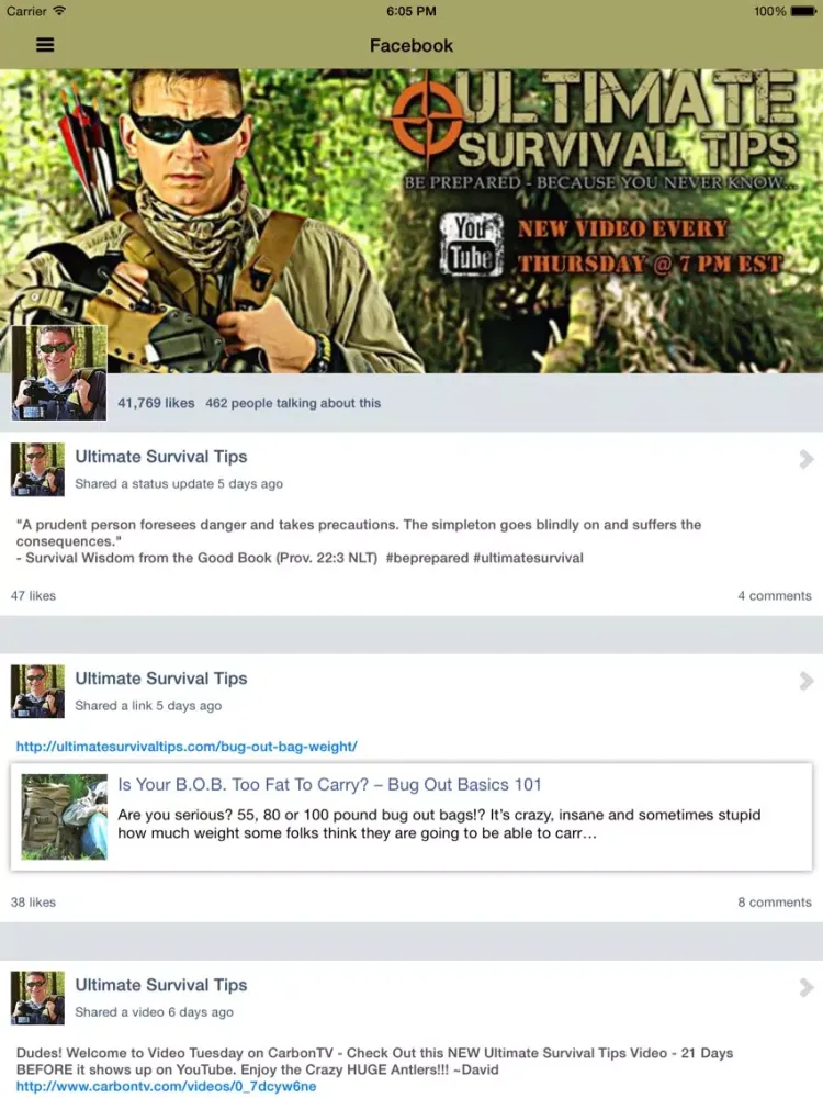 Ultimate Survival Tips iPad  سکرین شاٹس