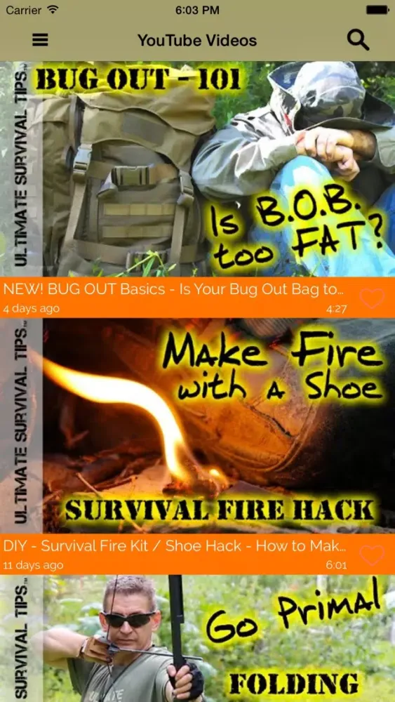 Ultimate Survival Tips سکرین شاٹس