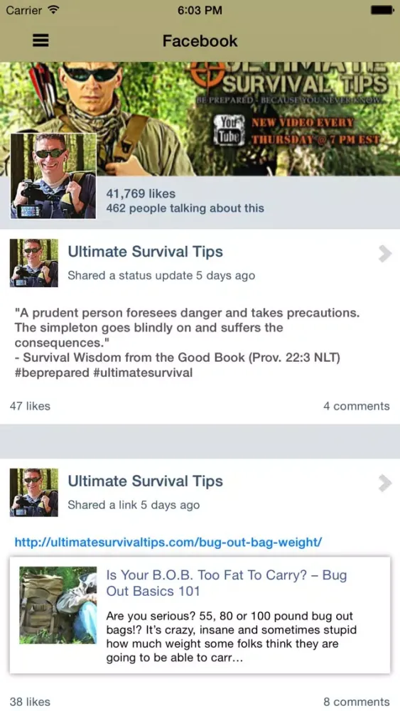 Ultimate Survival Tips سکرین شاٹس