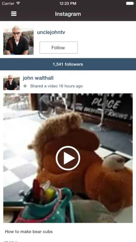 Screenshot di UncleJohnTv App