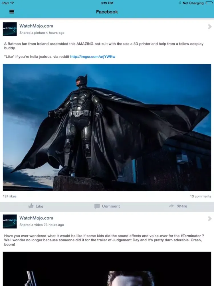 WatchMojo App iPad  Ekran Görüntüleri