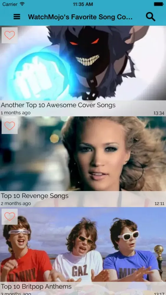WatchMojo App Ekran Görüntüleri
