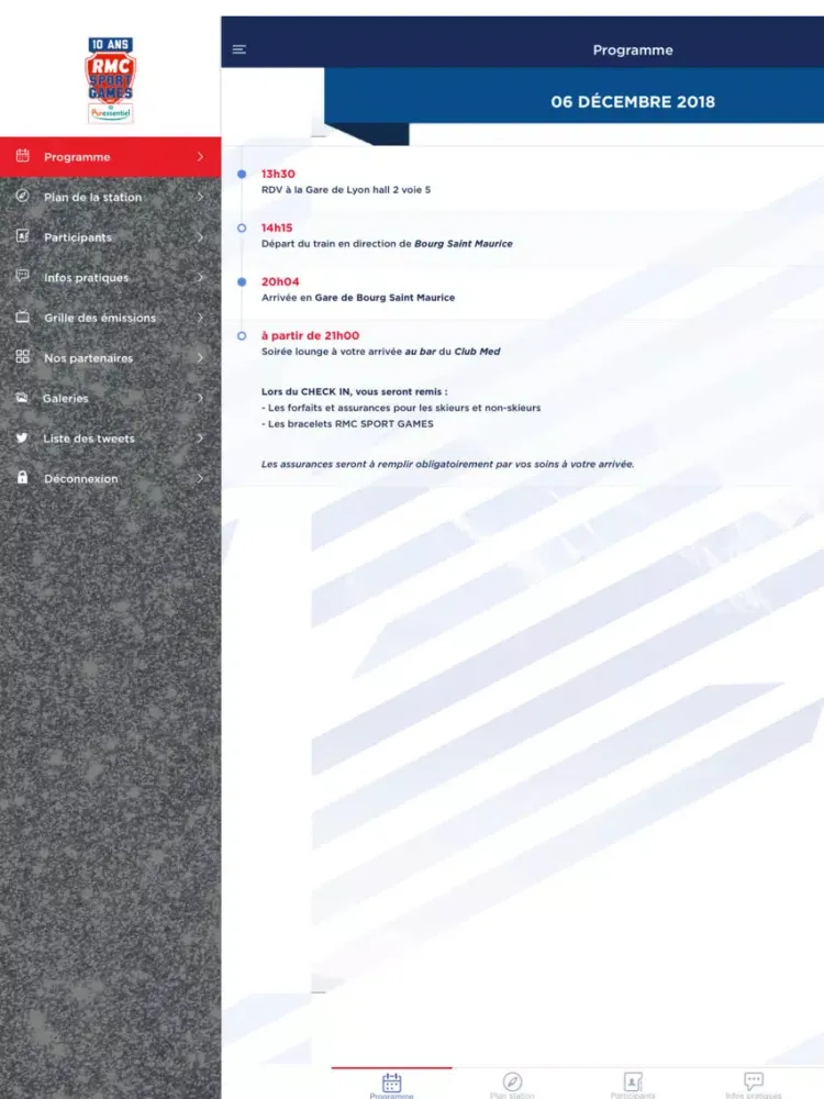 Capturas de tela do RMC Sport Games iPad 