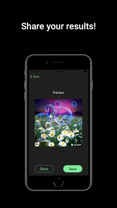 Screenshot di AIART: AI Image Generator