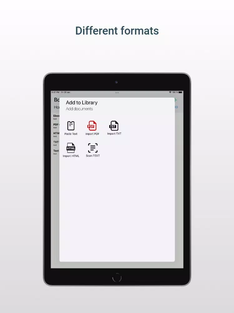 Capturas de pantalla de Bionic Text: Bold Reading iPad 