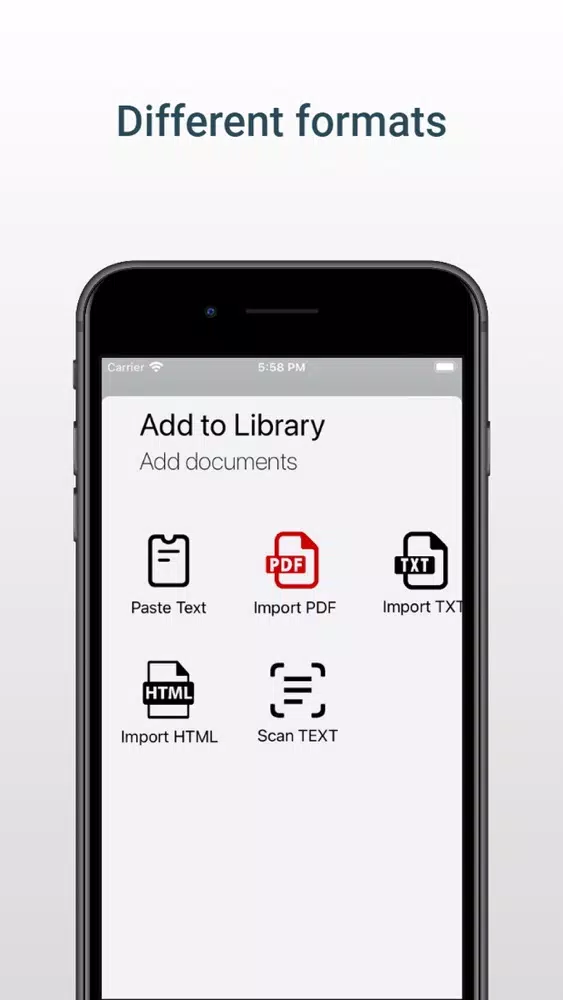 Capturas de pantalla de Bionic Text: Bold Reading