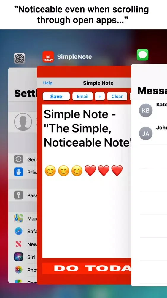 Simple Note: Do Today Screenshots