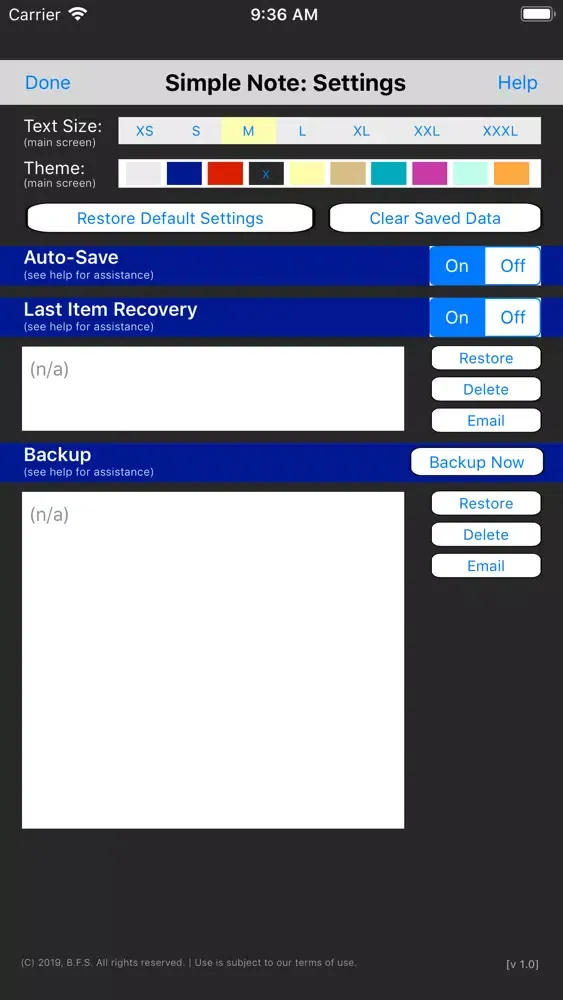 Simple Note: Do Today Screenshots