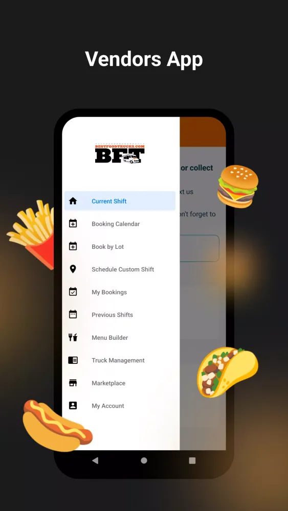 Capturas de pantalla de Best Food Trucks - Vendors