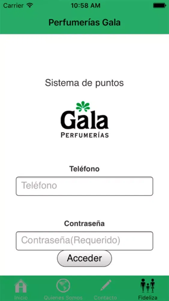 Perfumerias Gala App স্ক্রিনশট