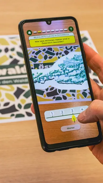 Tangkapan layar Öswald – App in den Wald!