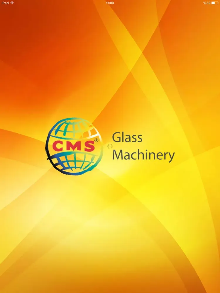 CMS Glass Machinery iPad  スクリーンショット