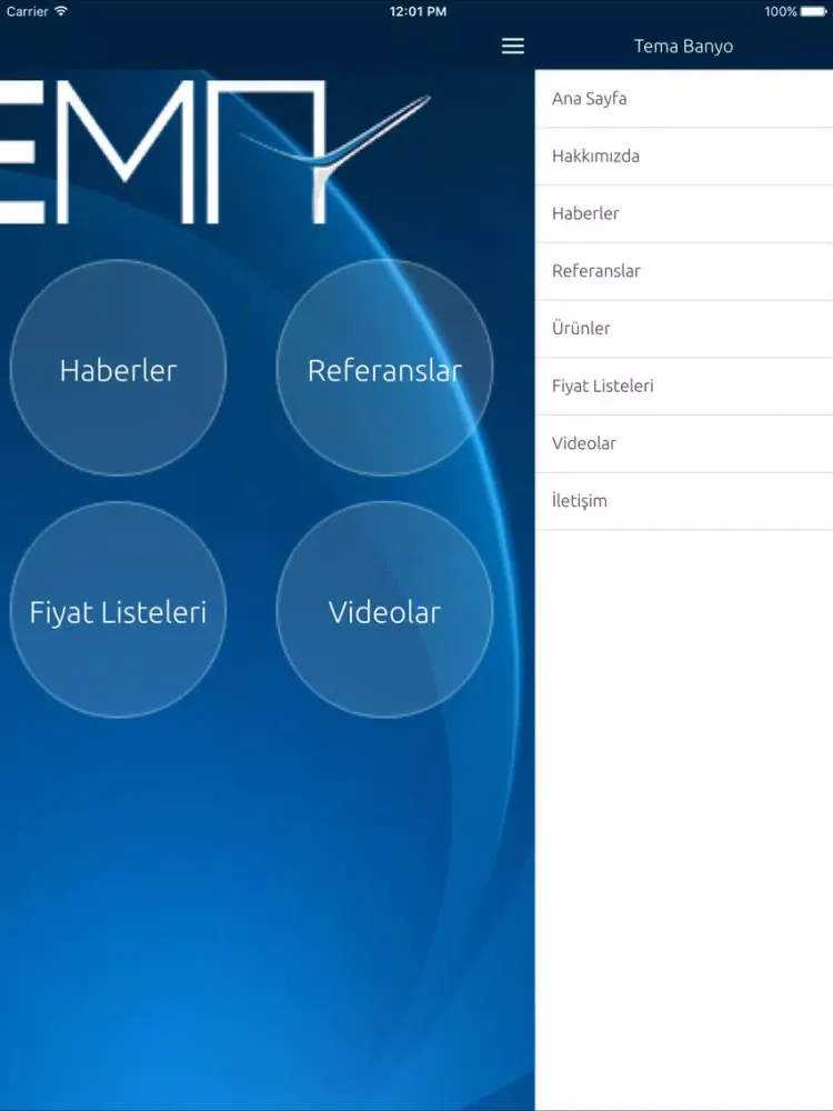 تصاویر Tema Banyo iPad 