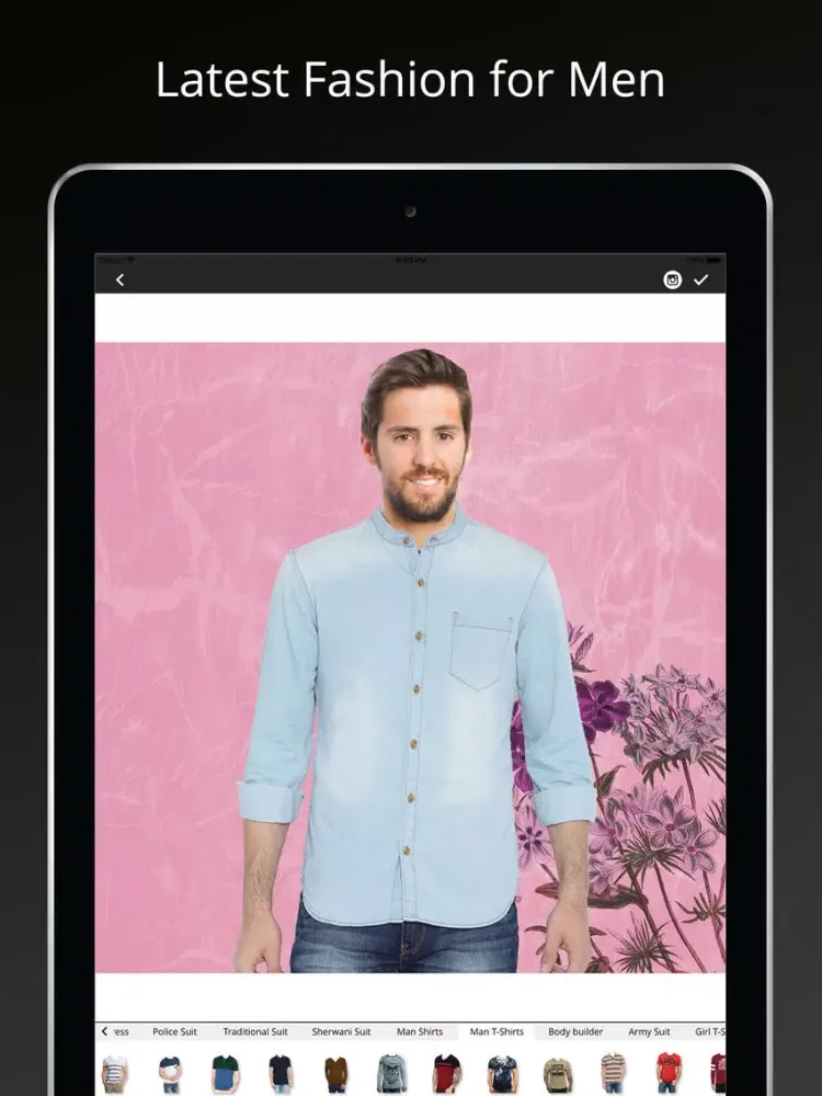 All Fashion Suit Photo Montage iPad  سکرین شاٹس
