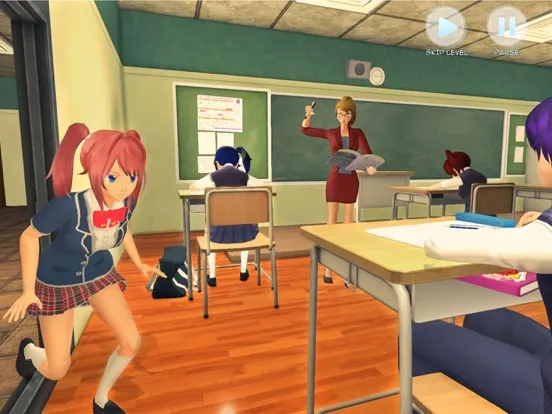 Sakura High School Girl Life iPad  スクリーンショット