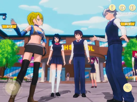 Sakura High School Girl Life iPad  スクリーンショット