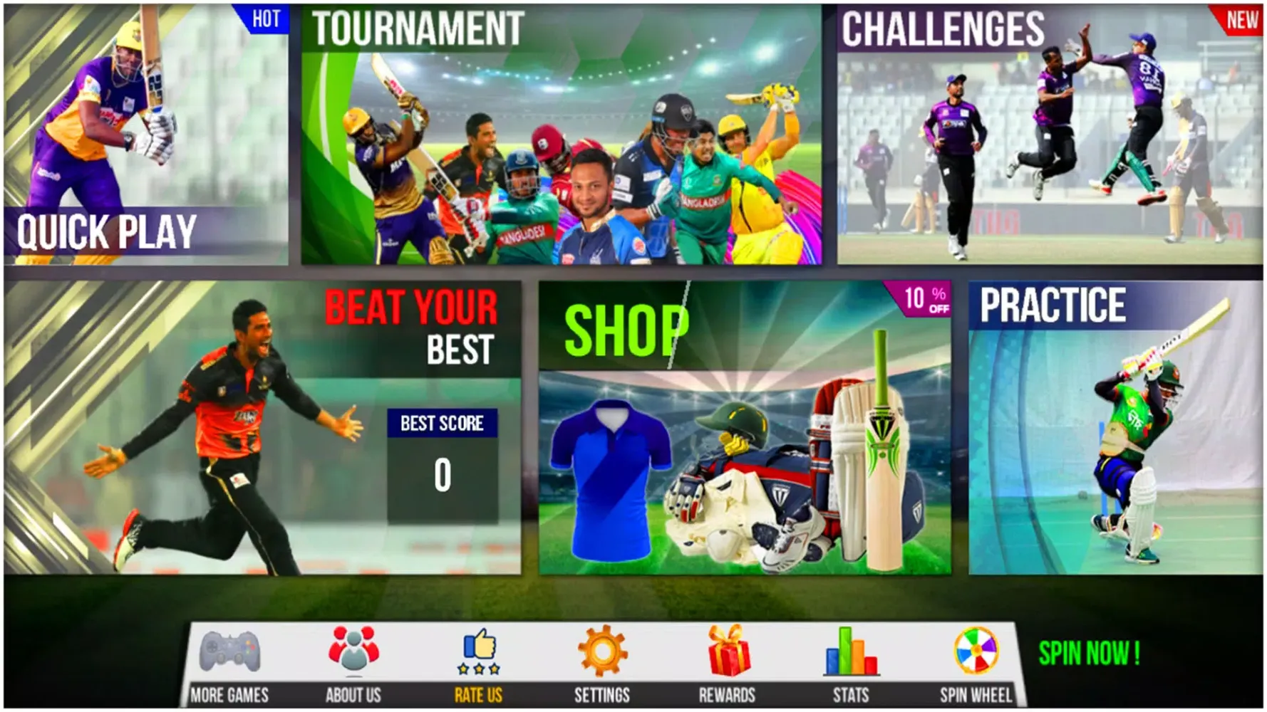 Bangladesh Cricket T20 Game Screenshots