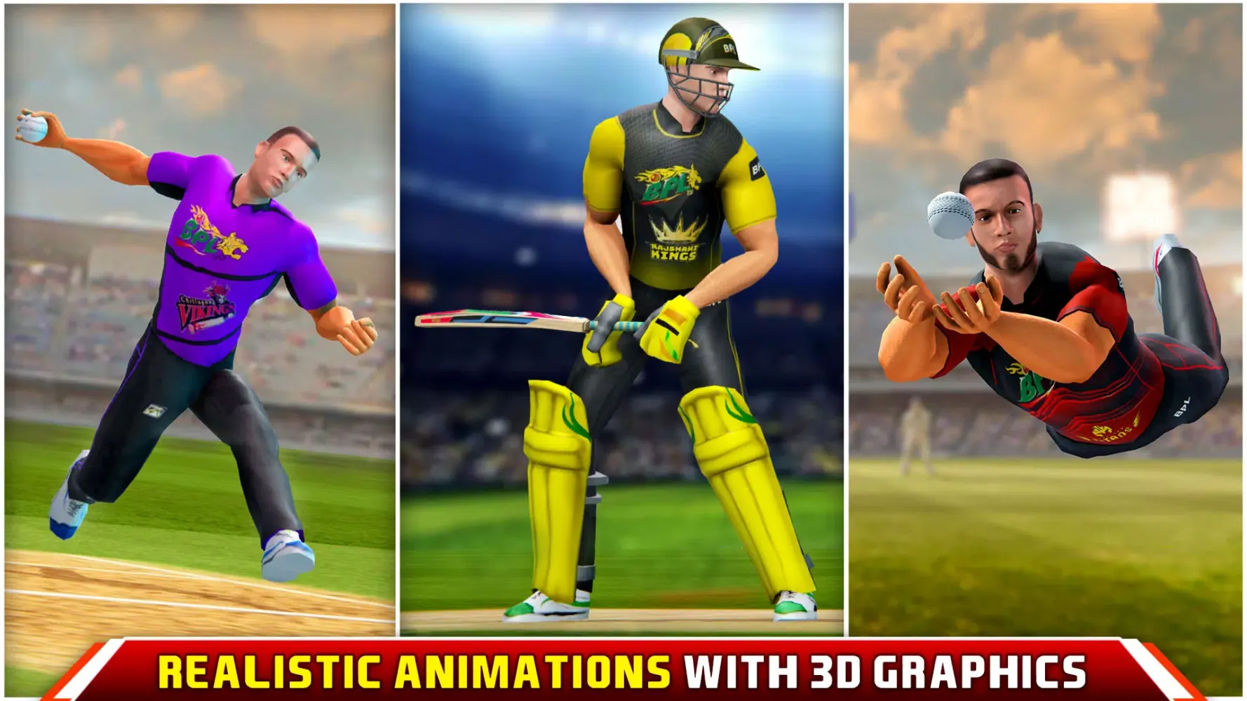 Bangladesh Cricket T20 Game Screenshots