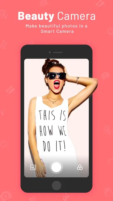 Beauty Camera -Selfie, Sticker Ekran Görüntüleri