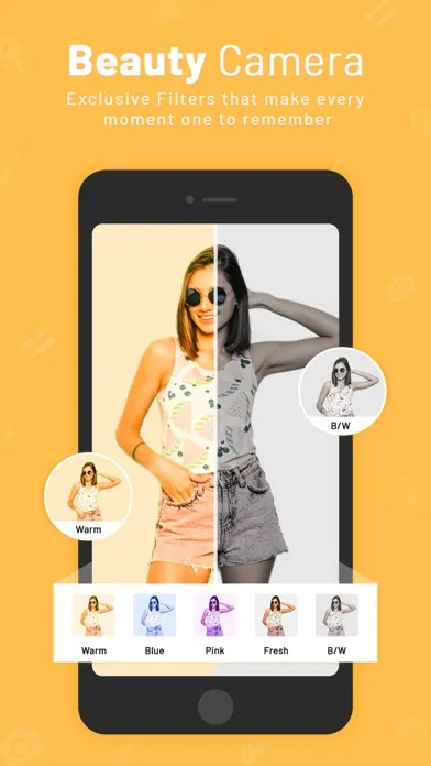 Beauty Camera -Selfie, Sticker Ekran Görüntüleri