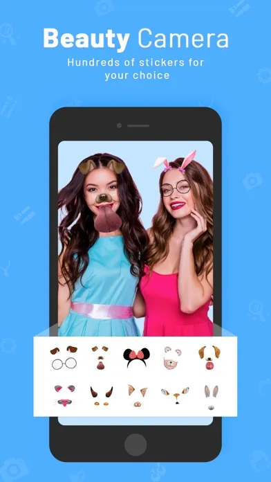 Beauty Camera -Selfie, Sticker Ekran Görüntüleri