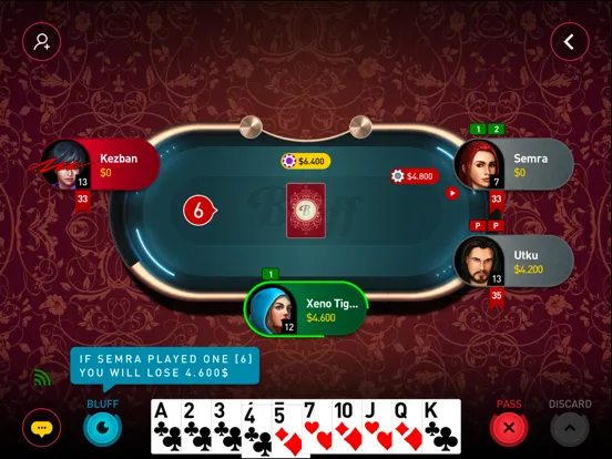 صور Bluff Game iPad 