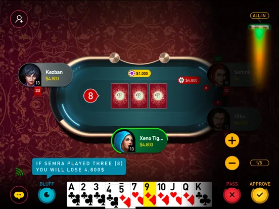 صور Bluff Game iPad 