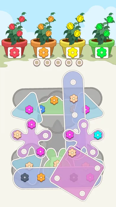 Screenshot di Screw Garden: Blossom puzzle