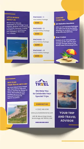 ภาพหน้าจอของ Brochure Maker, Pamphlet Maker