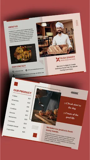 ภาพหน้าจอของ Brochure Maker, Pamphlet Maker