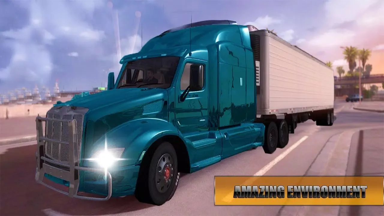 Makran Coastal highway Cargo Truck : Offroad drive Screenshots