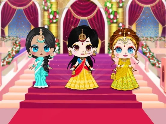 Capturas de pantalla de Wedding Dress up Doll Maker iPad 