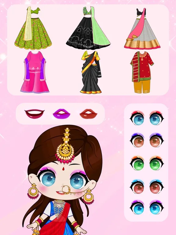 Capturas de pantalla de Wedding Dress up Doll Maker iPad 