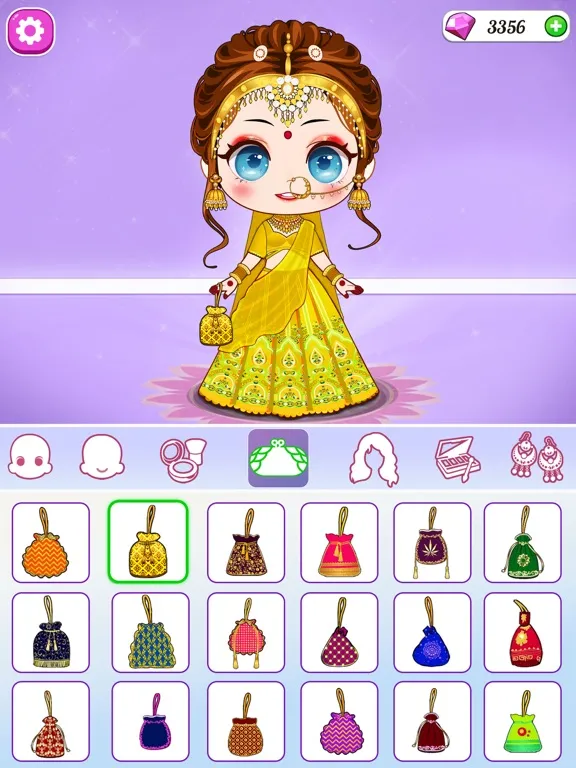 Capturas de pantalla de Wedding Dress up Doll Maker iPad 