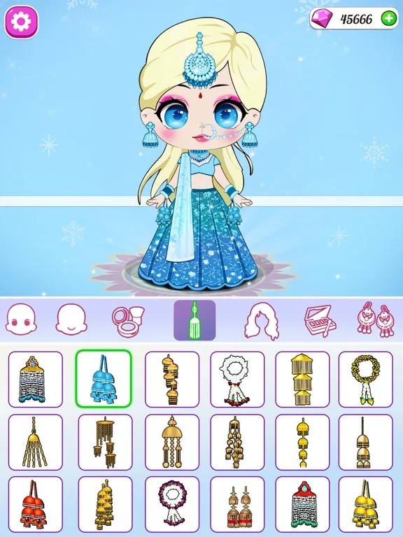 Capturas de pantalla de Wedding Dress up Doll Maker iPad 